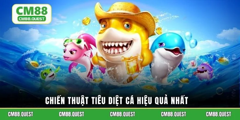 Chiến thuật tiêu diệt cá hiệu quả nhất