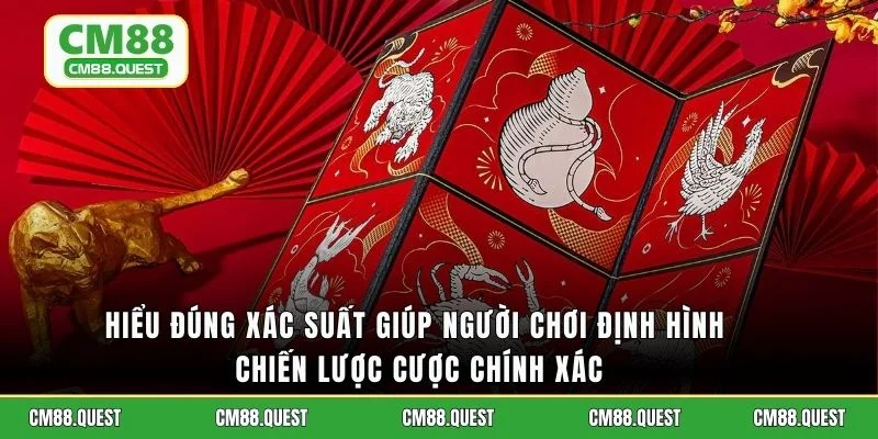 Hiểu đúng xác suất giúp người chơi định hình chiến lược cược chính xác