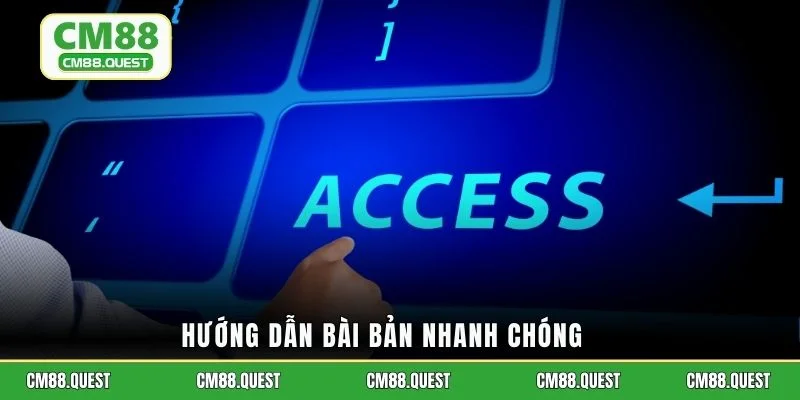 Hướng dẫn bài bản nhanh chóng