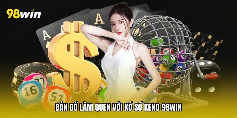 Bản đồ làm quen với Xổ Số Keno 98win